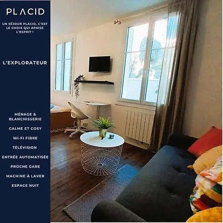 L'explorateur - Gare - Cozy - Wifi - Tv * Tours